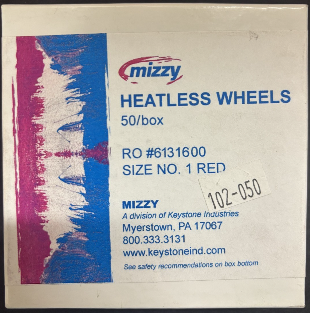 [MIZZY] HEATLESS WHEEL RED #1