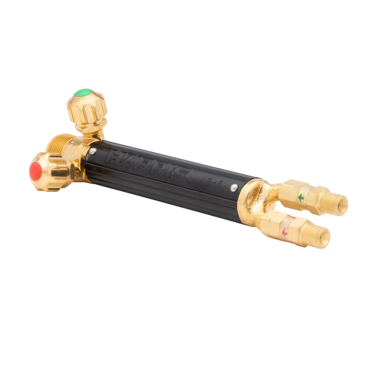 [Harris] 19-6 W/CV Welding Handle Combination Torch Handle with Front Valves and Check Valves 1401156