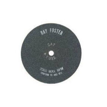The Ray Foster Model trimmer abrasive wheel 10" & 12"