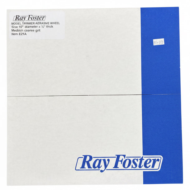 The Ray Foster Model trimmer abrasive wheel 10" & 12"