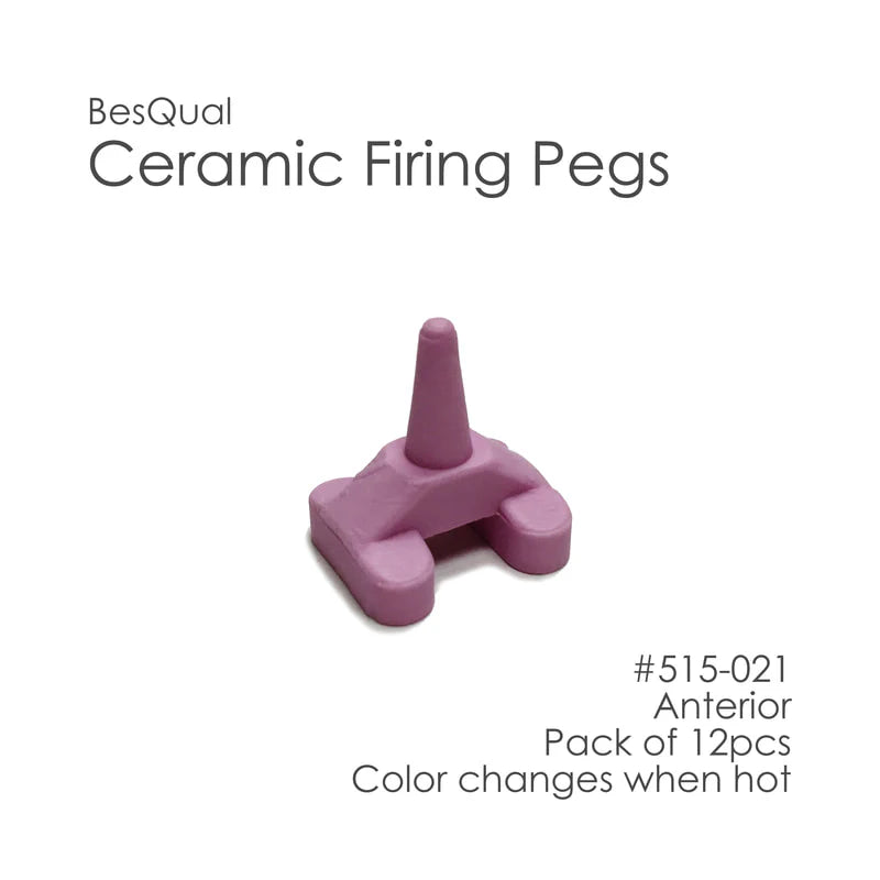 [Besqual] Design Ceramic Firing Peg Anterior T-002 Edge, T-003, T-004, T-005 (10/pk)