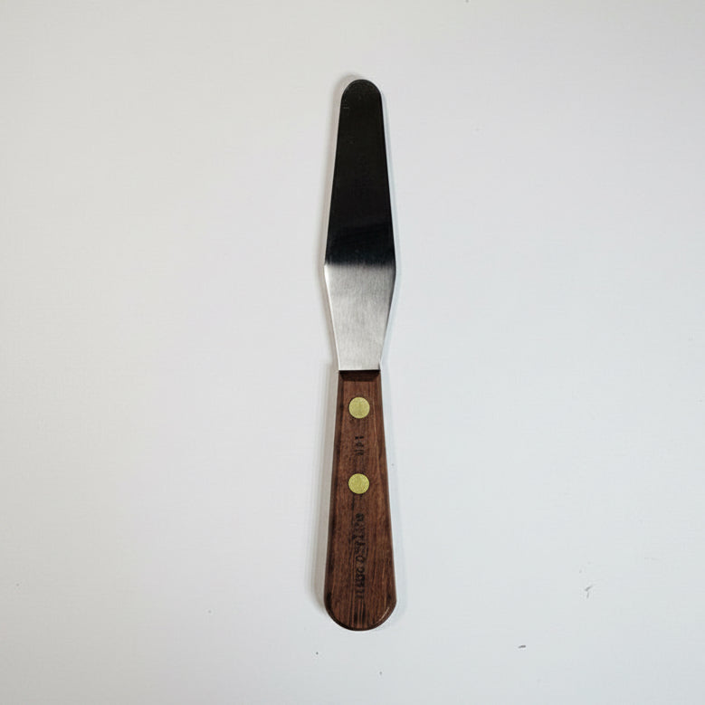 [Buffalo] Spatulas / Wood Handle 14R & 15R Rigid Blade