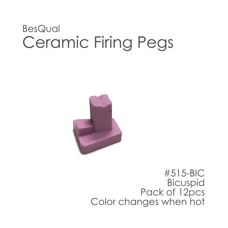 [Besqual] Design Ceramic Firing Peg Anterior T-002 Edge, T-003, T-004, T-005 (10/pk)