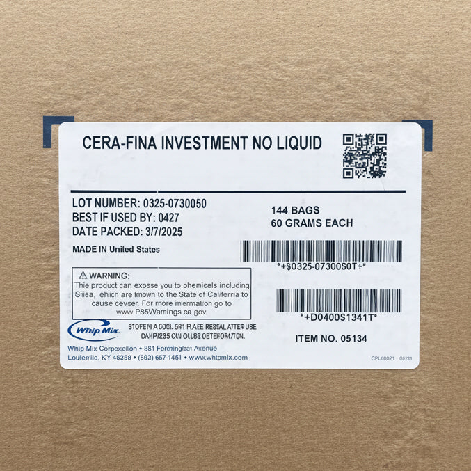 WhipMix Cera-Fina investment 60g/144