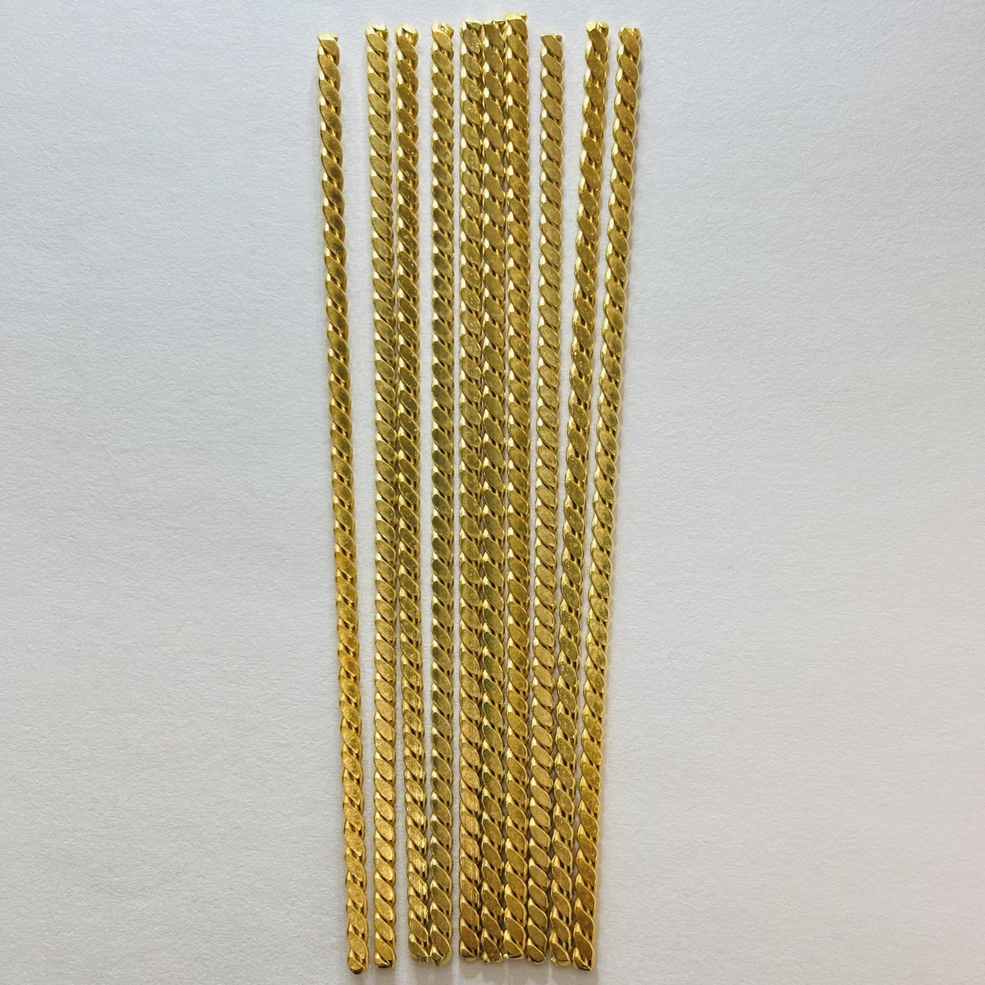 [KEYSTONE] Gold Twist Strengtheners (10/pkg)