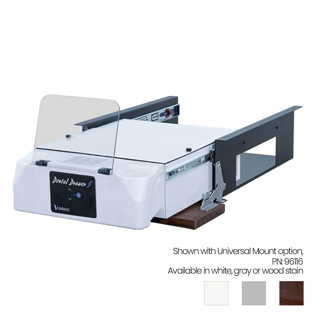 [Vaniman] Dental Drawer S – 10451 (Dental Dust Collector) ( 4 Mounting Options )