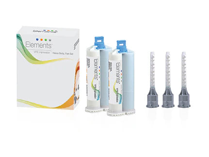 [PacDent] Elements ULTRA IMPRESION VPS LIGHT BODY 4 x 50ml(76g) CARTRIDGE