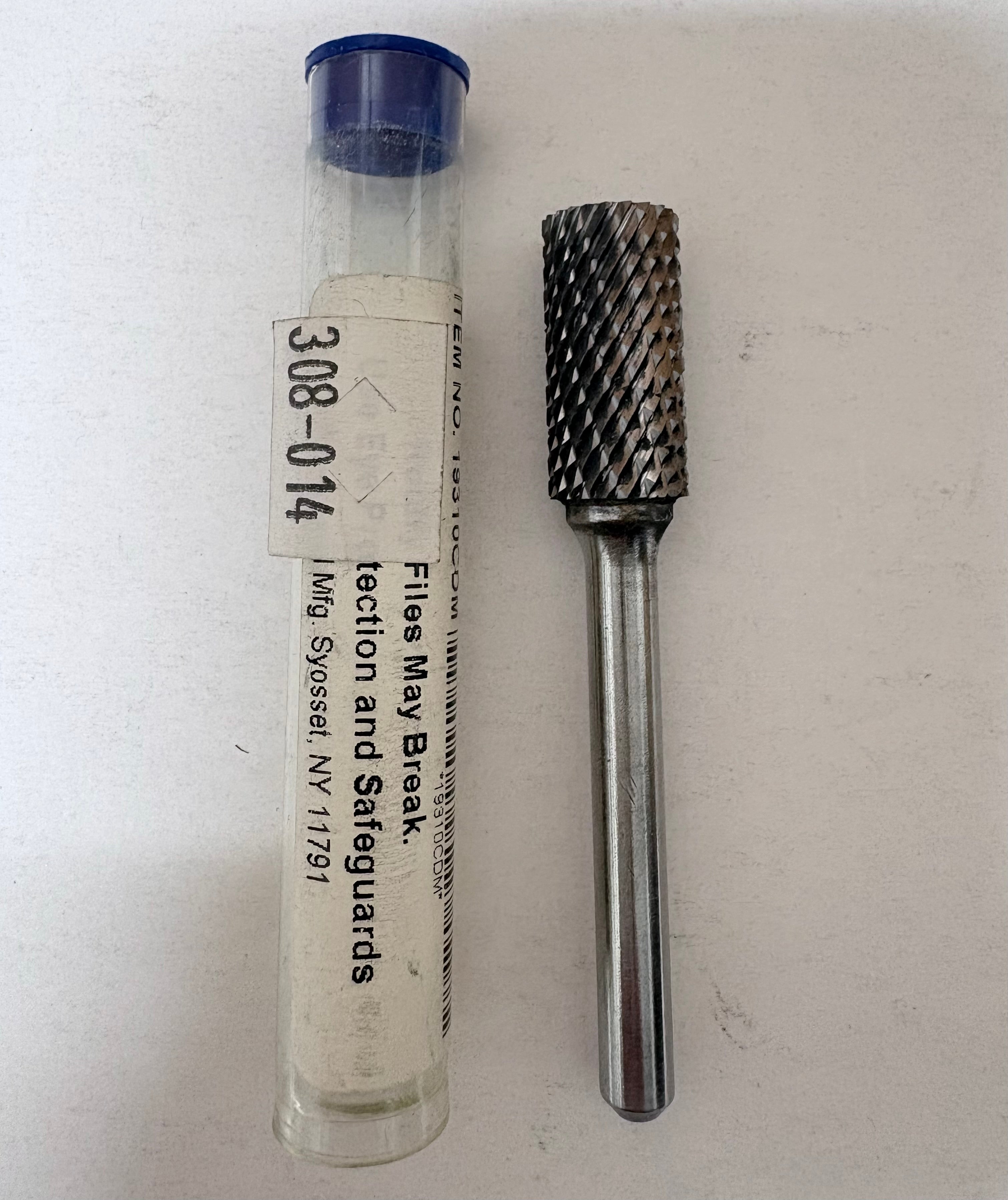 [BUFFALO] 1/2" LATHE BURS, DIAMOND CUT TUNGSTEN CARBIDE BUR  E1/2,#19310CDM