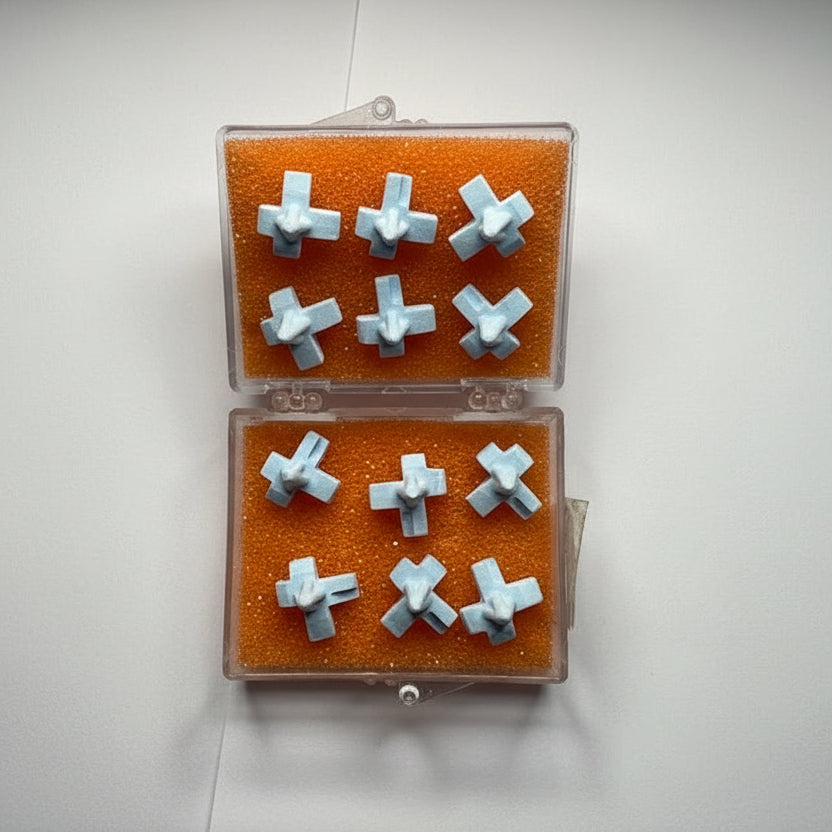 [Master Ceramist] Colored Pegs Small Blue / Anterior (6pcs)