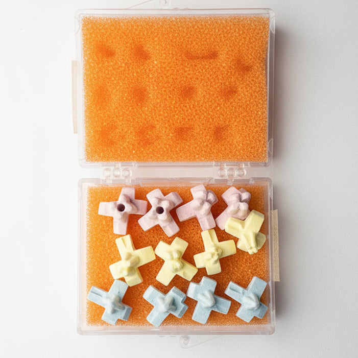 [Master Ceramist] Colored Pegs Set (12pcs) (1/pk)