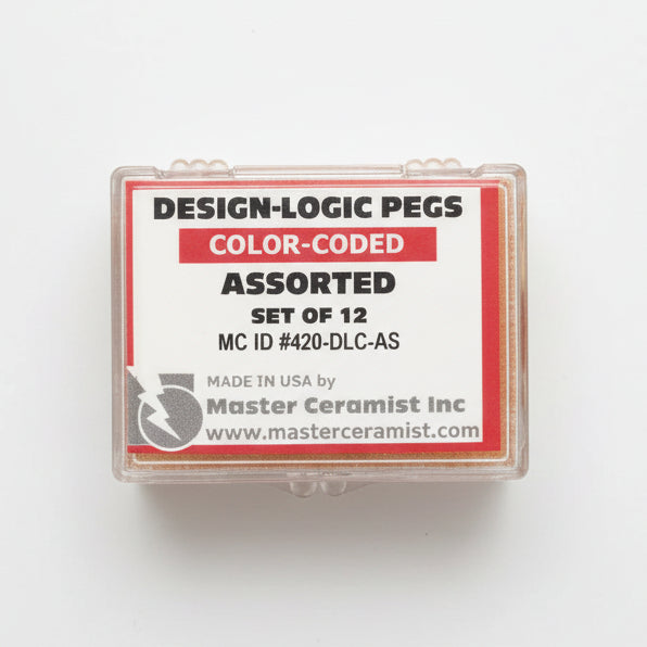 [Master Ceramist] Colored Pegs Set (12pcs) (1/pk)