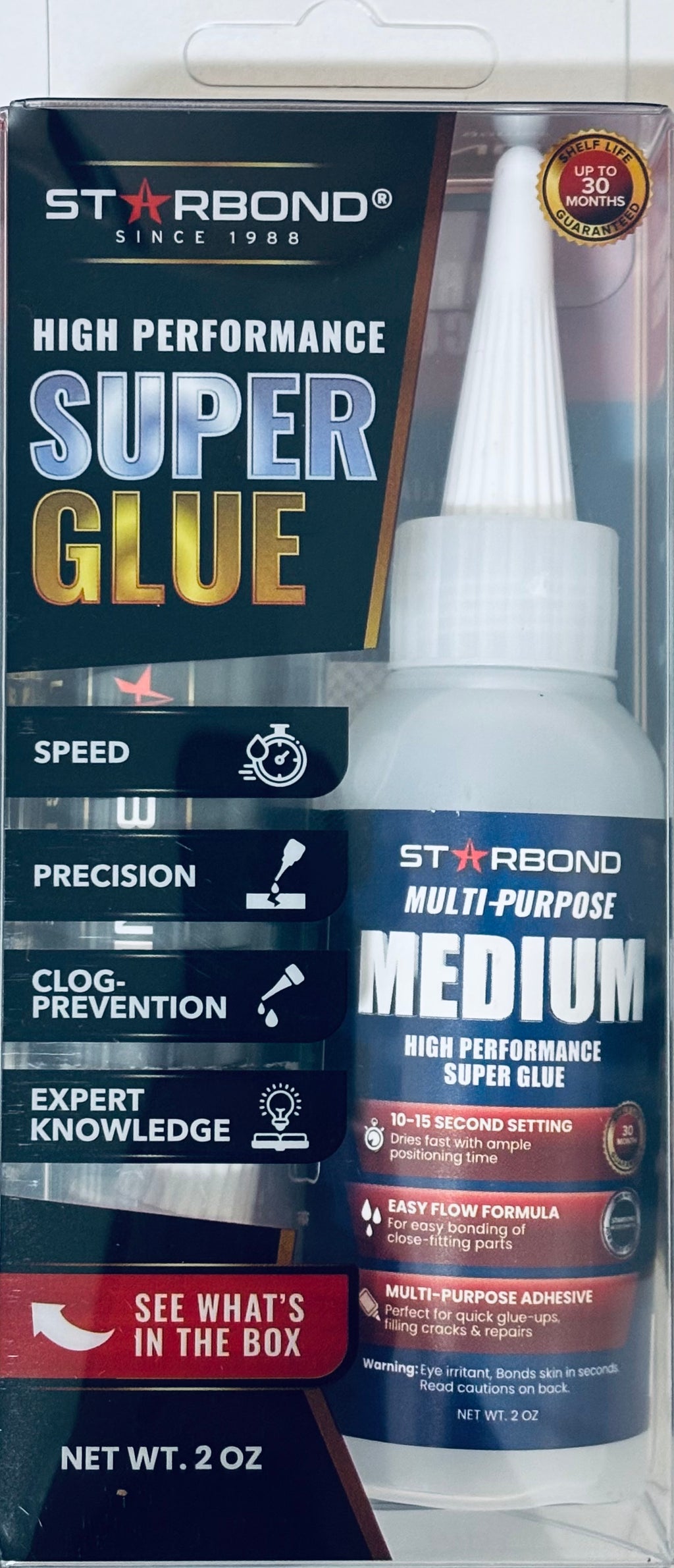 [Starbond] Super Fast Thin, Premium Instant CA (Cyanoacrylate Adhesive) Super Glue