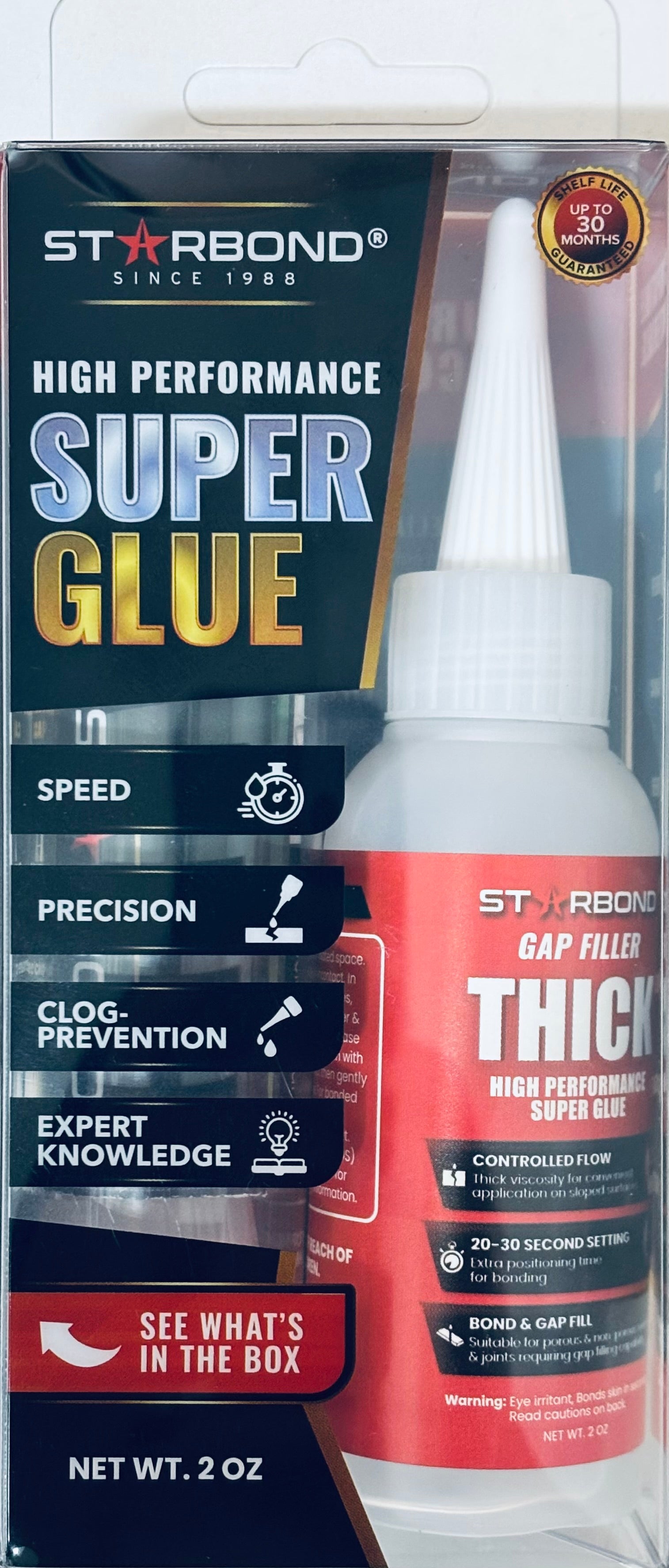 [Starbond] Super Fast Thin, Premium Instant CA (Cyanoacrylate Adhesive) Super Glue