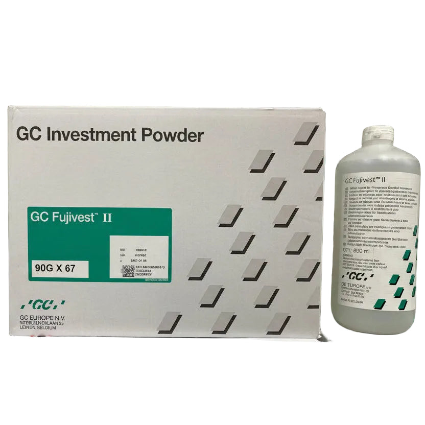 [GC] Fujivest II Casting Investment Phosphate Bonded Powder & Accessory LIquid
