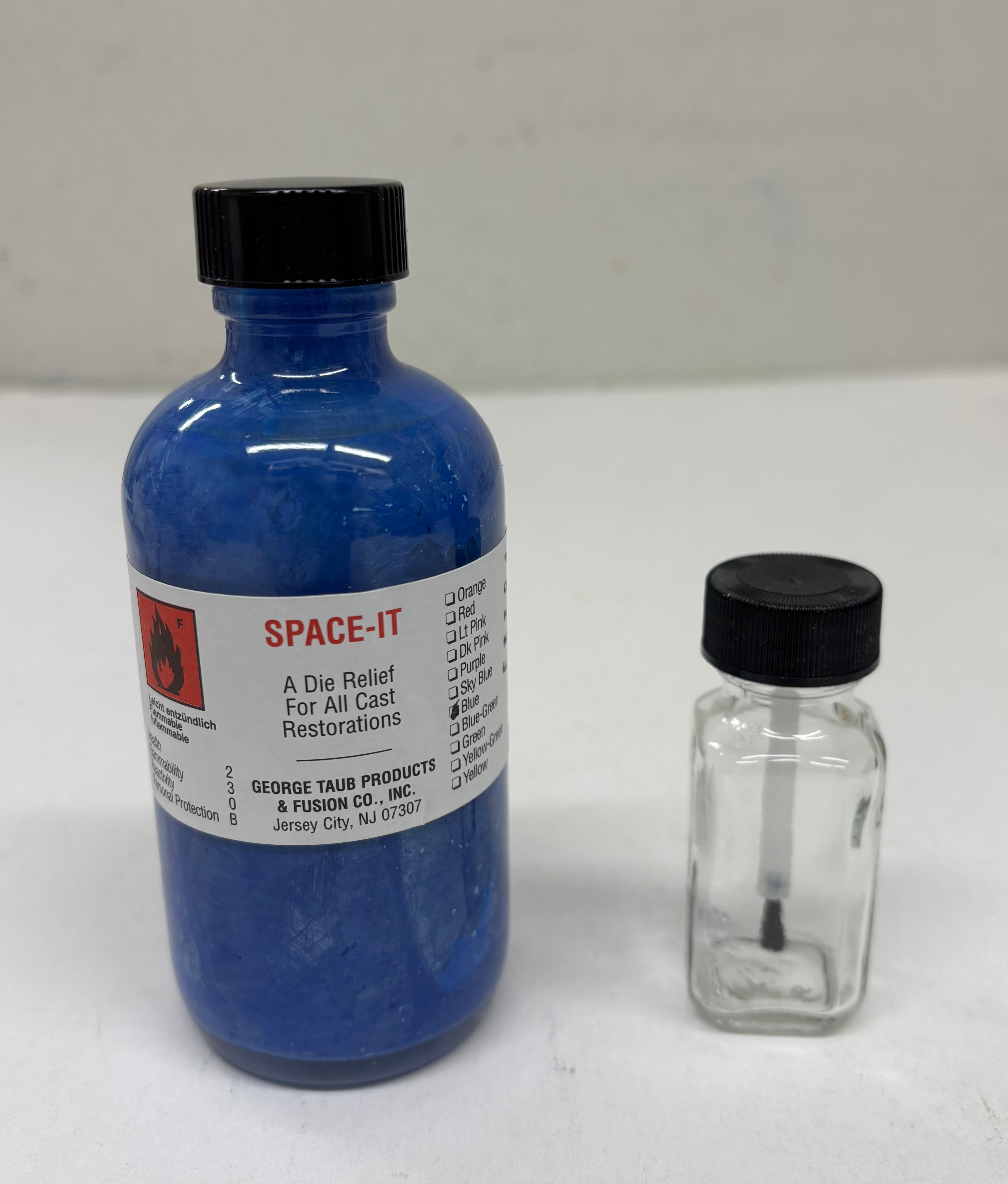 [George Taub] [TRU-FIT] Die Spacers 4oz  Gold,Blue & Silver Color