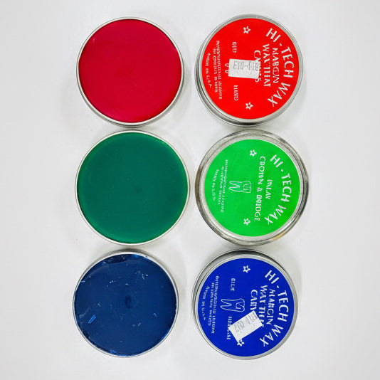 [Hi-Tech] Margin Wax Green Regular (70gm),  Blue 90g / Medium, & Red Hard (90gm)
