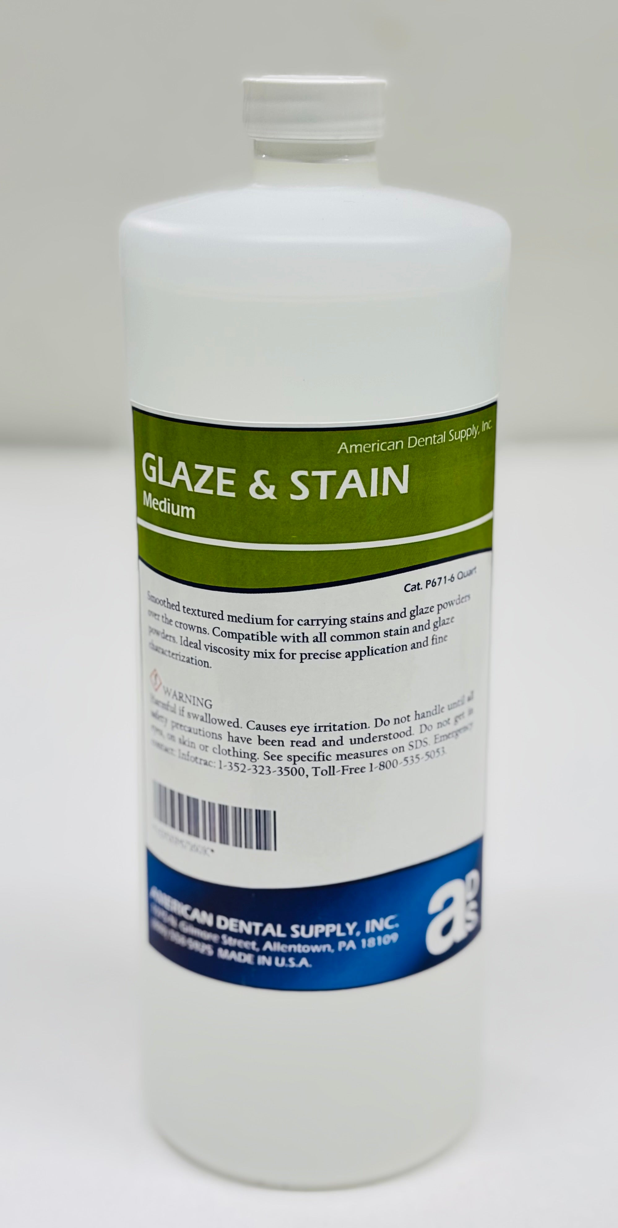 [American Dental Supply (ads)] glaze and stain medium
