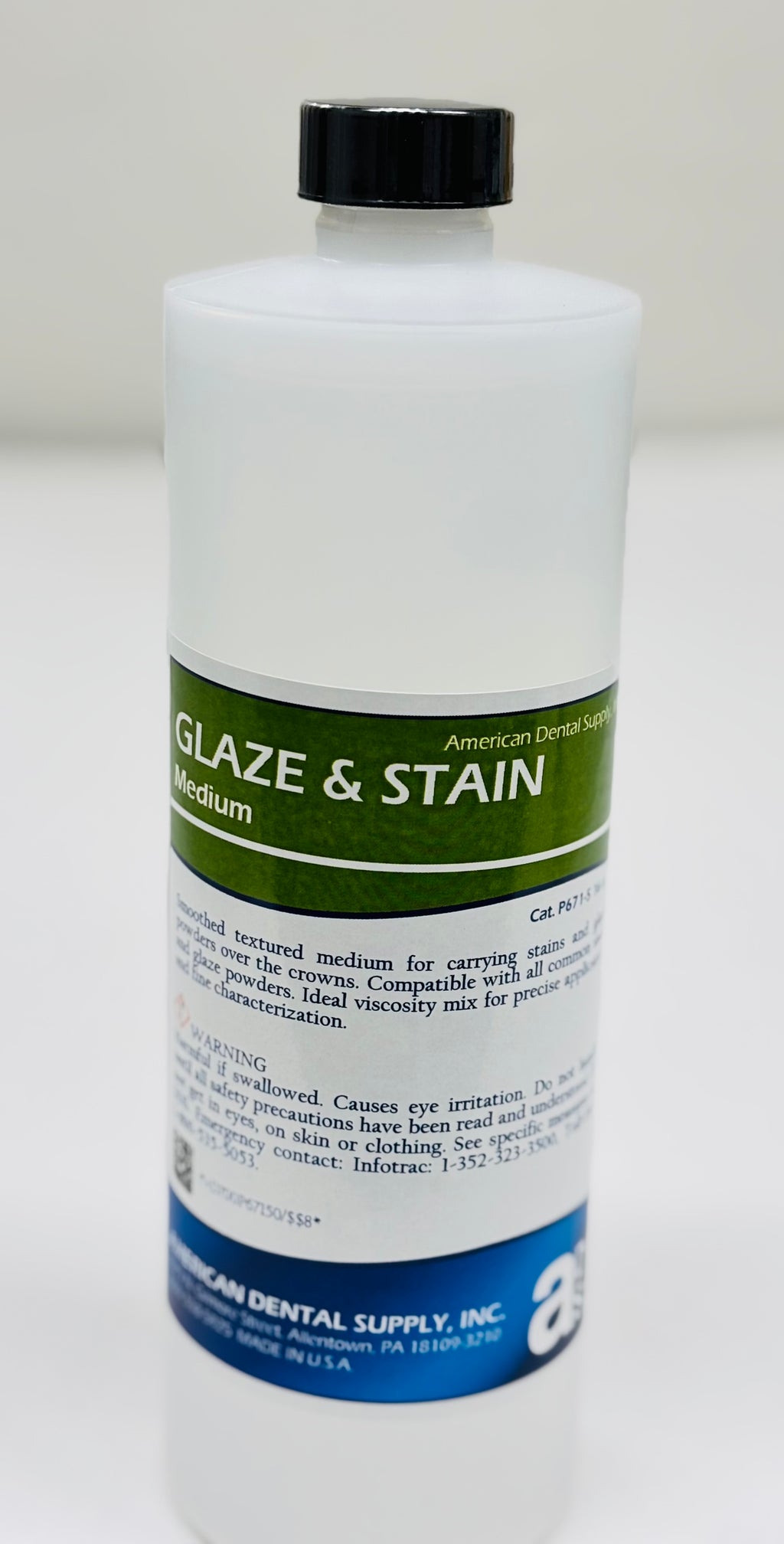 [American Dental Supply (ads)] glaze and stain medium