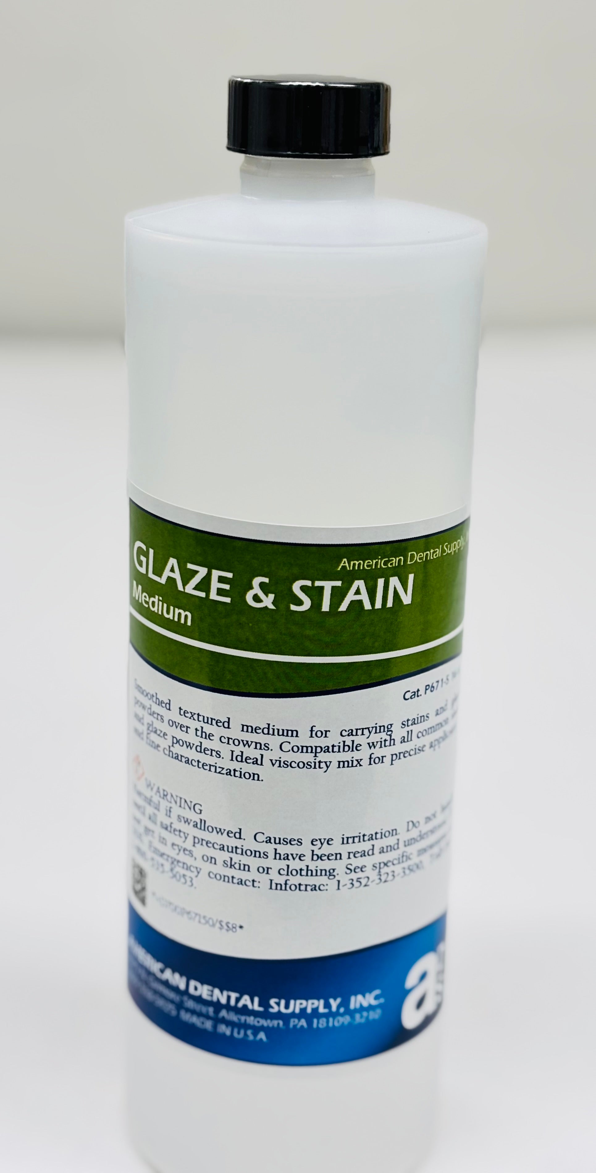 [American Dental Supply (ads)] glaze and stain medium