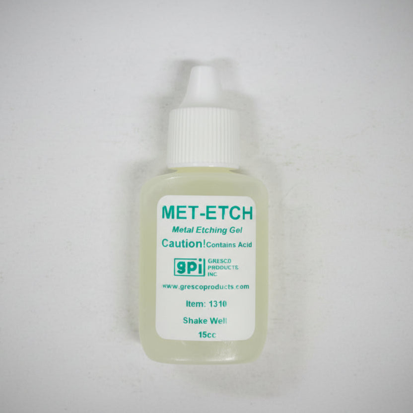 [GPI] Met-Etch - Metal Etching Gel - 15cc Bottle