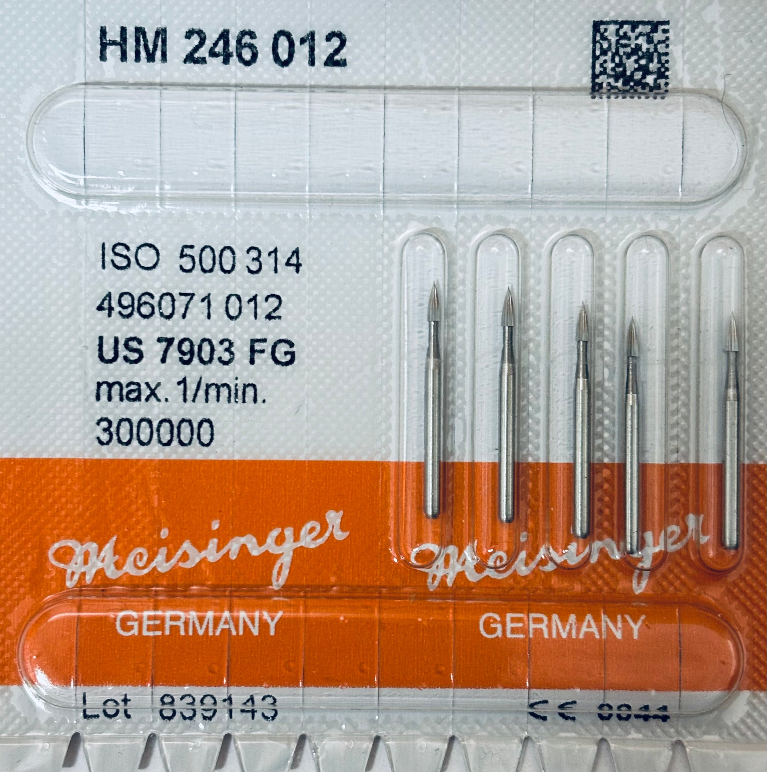 [Meisinger] FG Bur HM246 - 7901, 7902, 7903 - 5/Pk