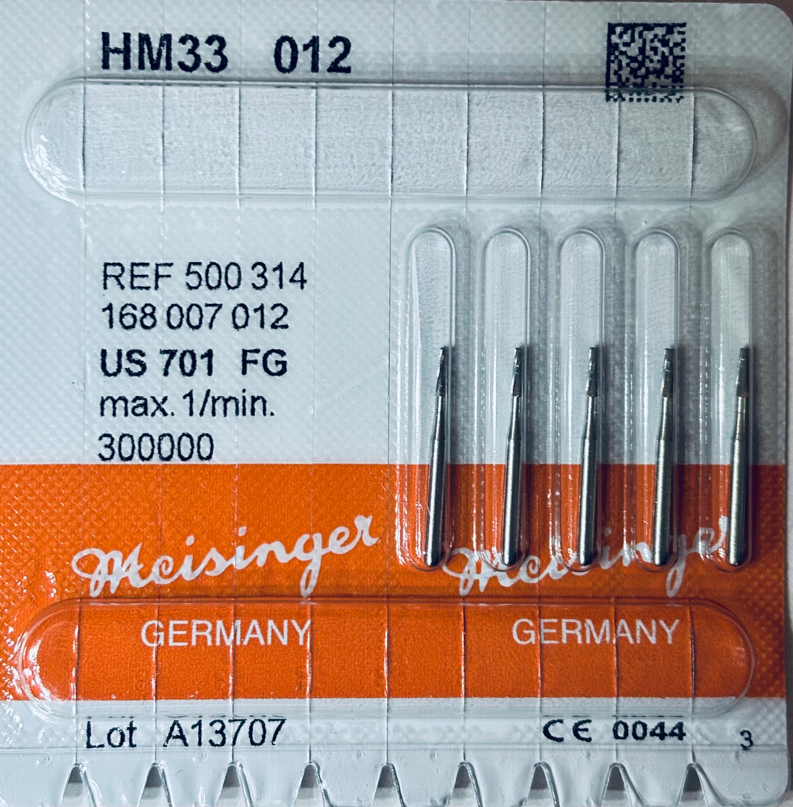 [Meisinger] FG & FGL Bur (HM33 - [MD] 699, 700, 701, 702, 703), HM33L -[MD] 699L, [MD] 700L, [MD] 701L) - 5/PK