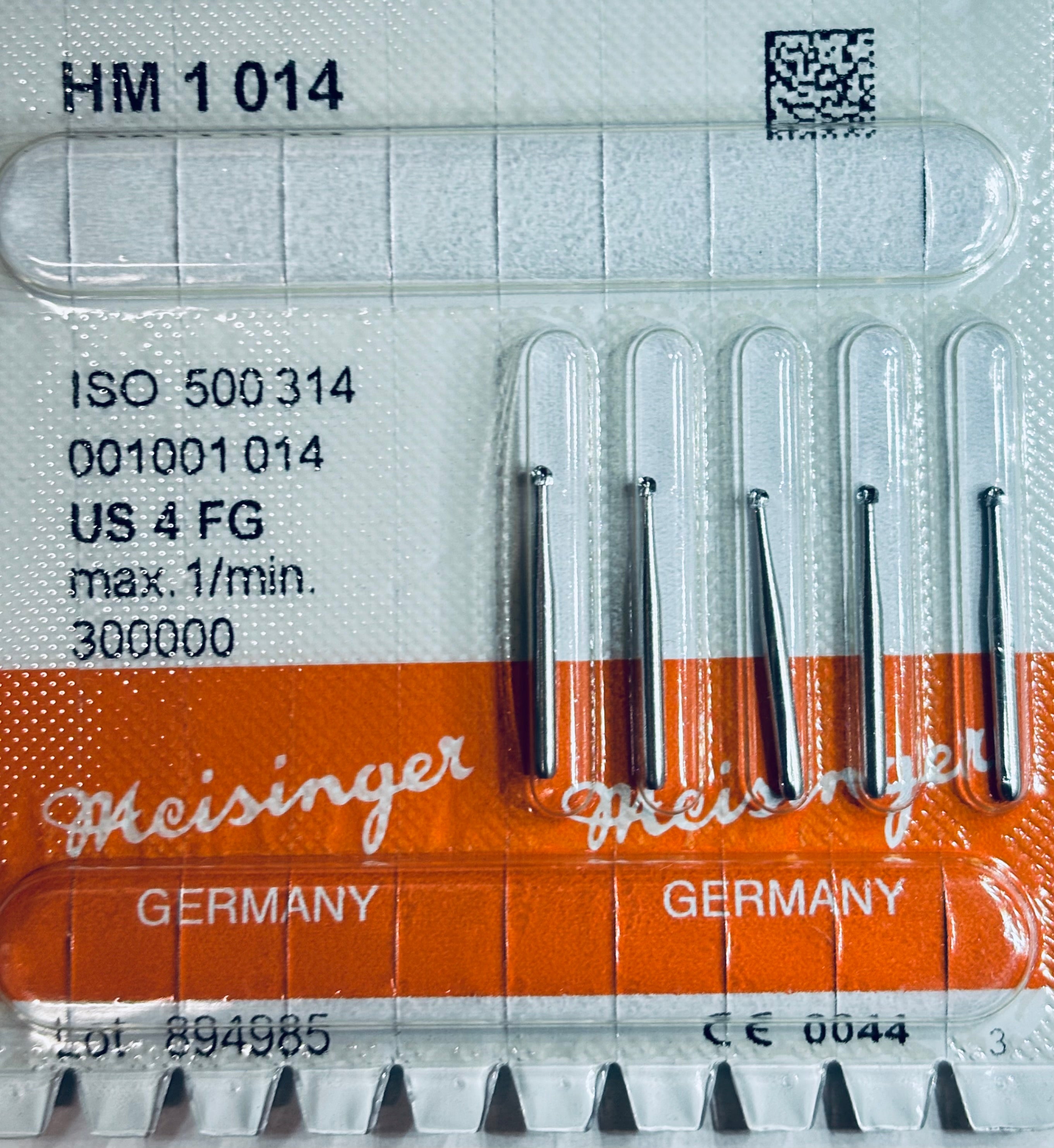 [Meisinger] FG Bur HM 1 - 1/2, 1, 2, 3, 4, 5, ,6, 7, 8 - 5/PK