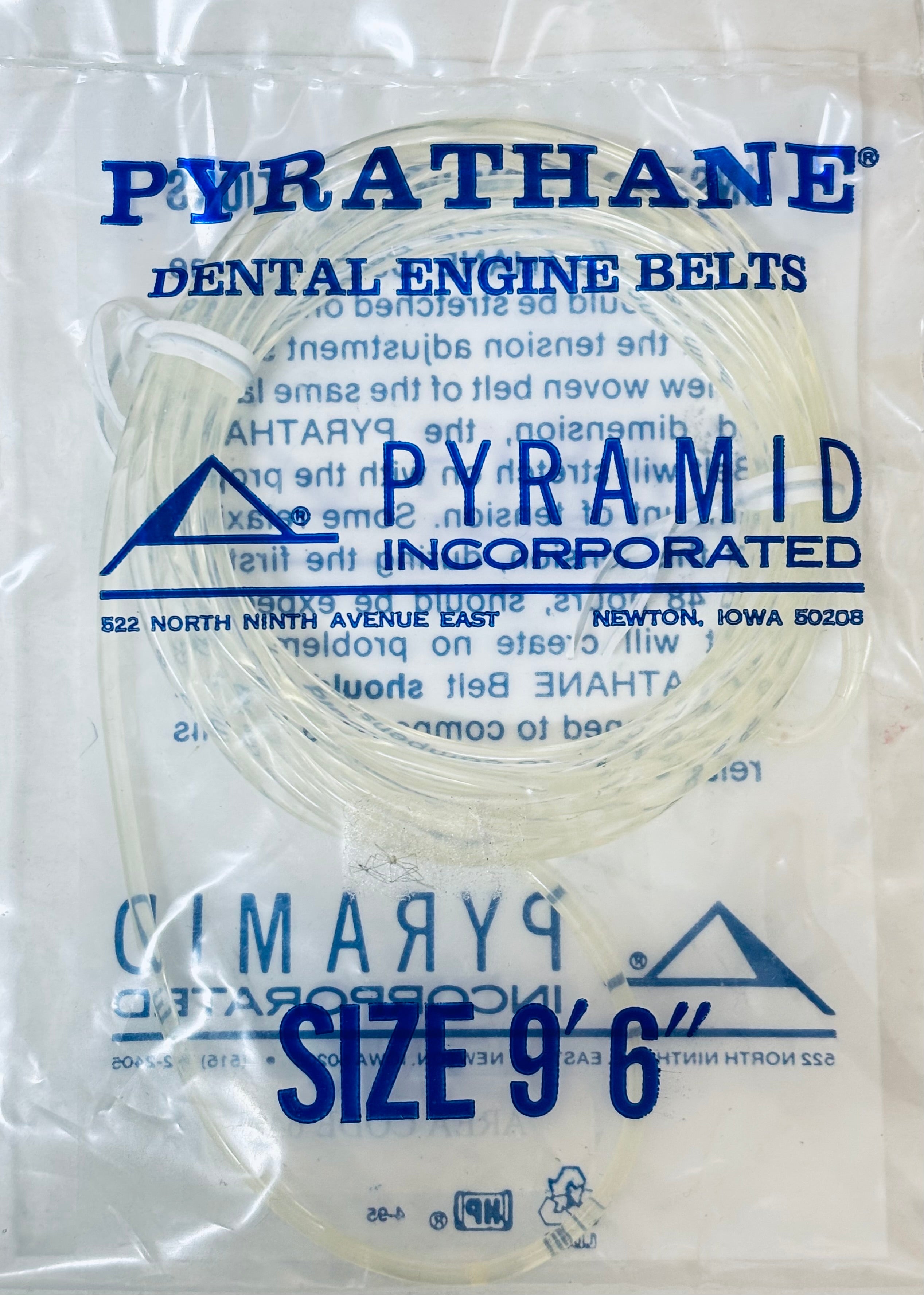 [PYRAMID] Engine belt 9x6" and 6x6"