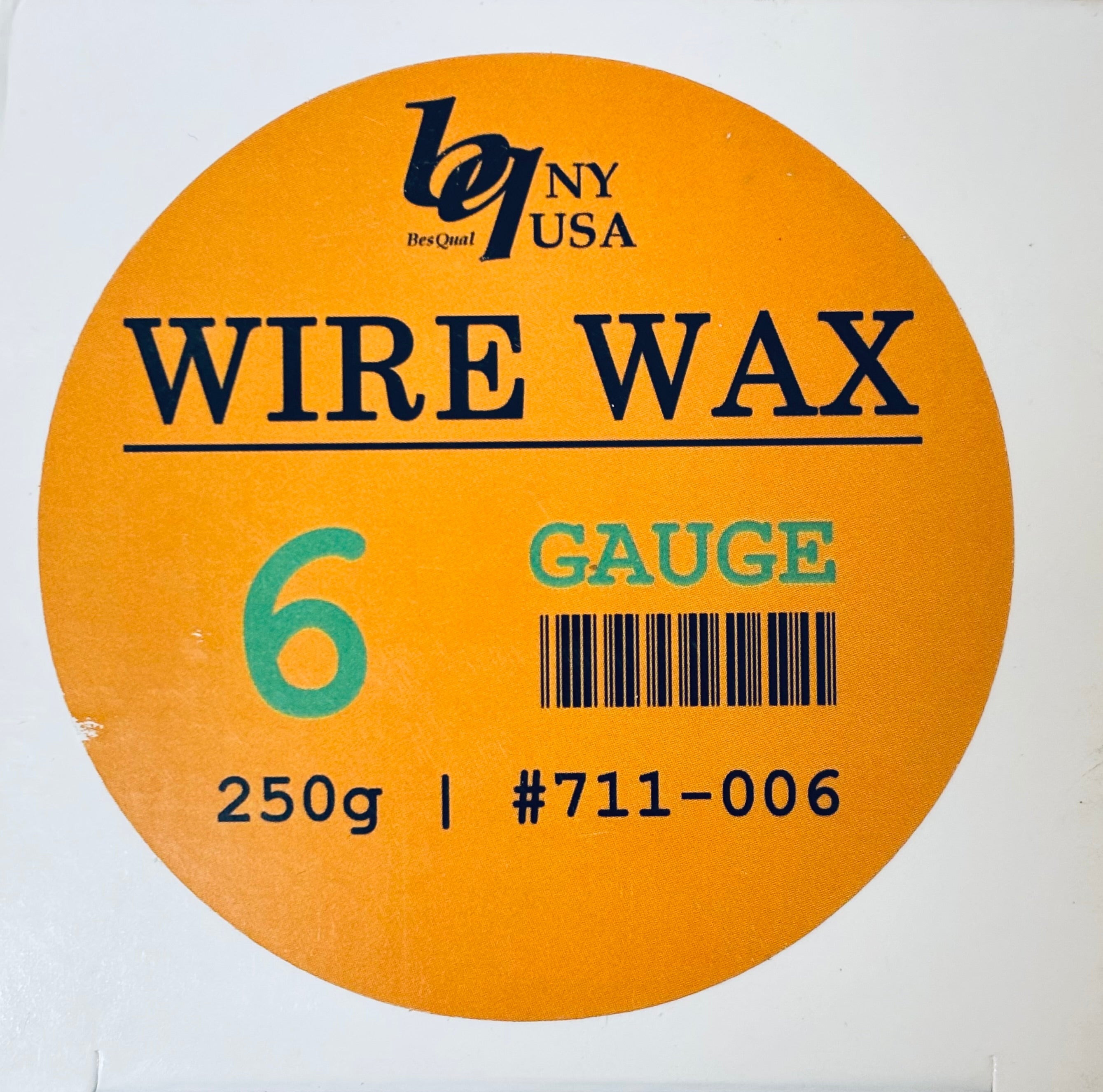 [besqual] WIRE/SPOOL WAX #6Gage(250g)