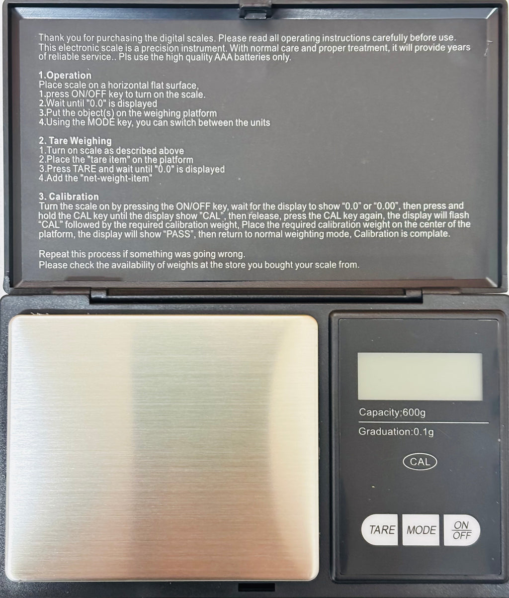 [Supreme Weigh] SW01 Digital Pocket Scale 600g X 0.01g