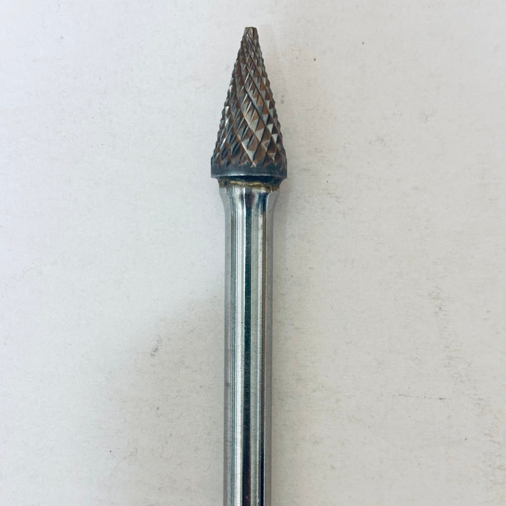 [BUFFALO] 3/8" LATHE BURS, DIAMOND CUT TUNGSTEN CARBIDE BUR  B 3/8 #19100CDM