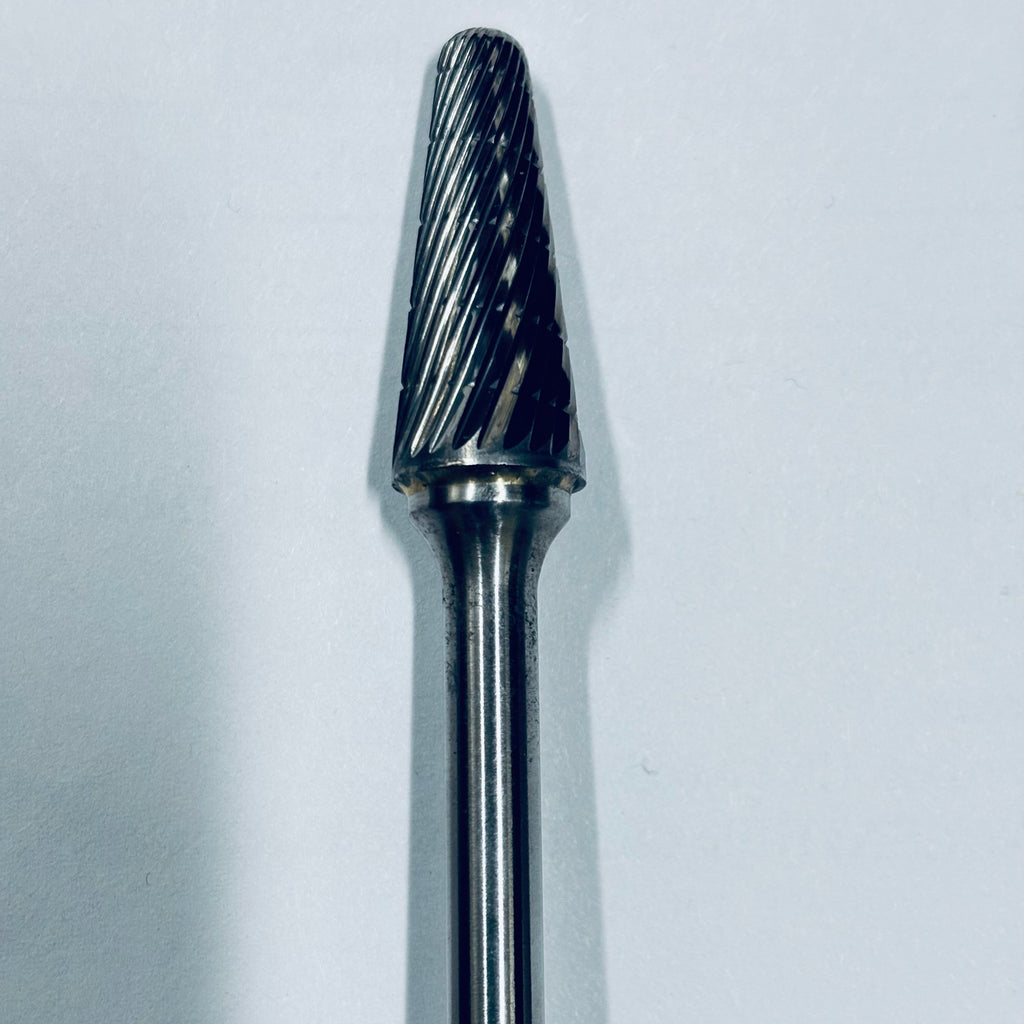 [KEYSTONE] 1/2" LATHE BURS, DUAL CUT TUNGSTEN CARBIDE BUR B1/2