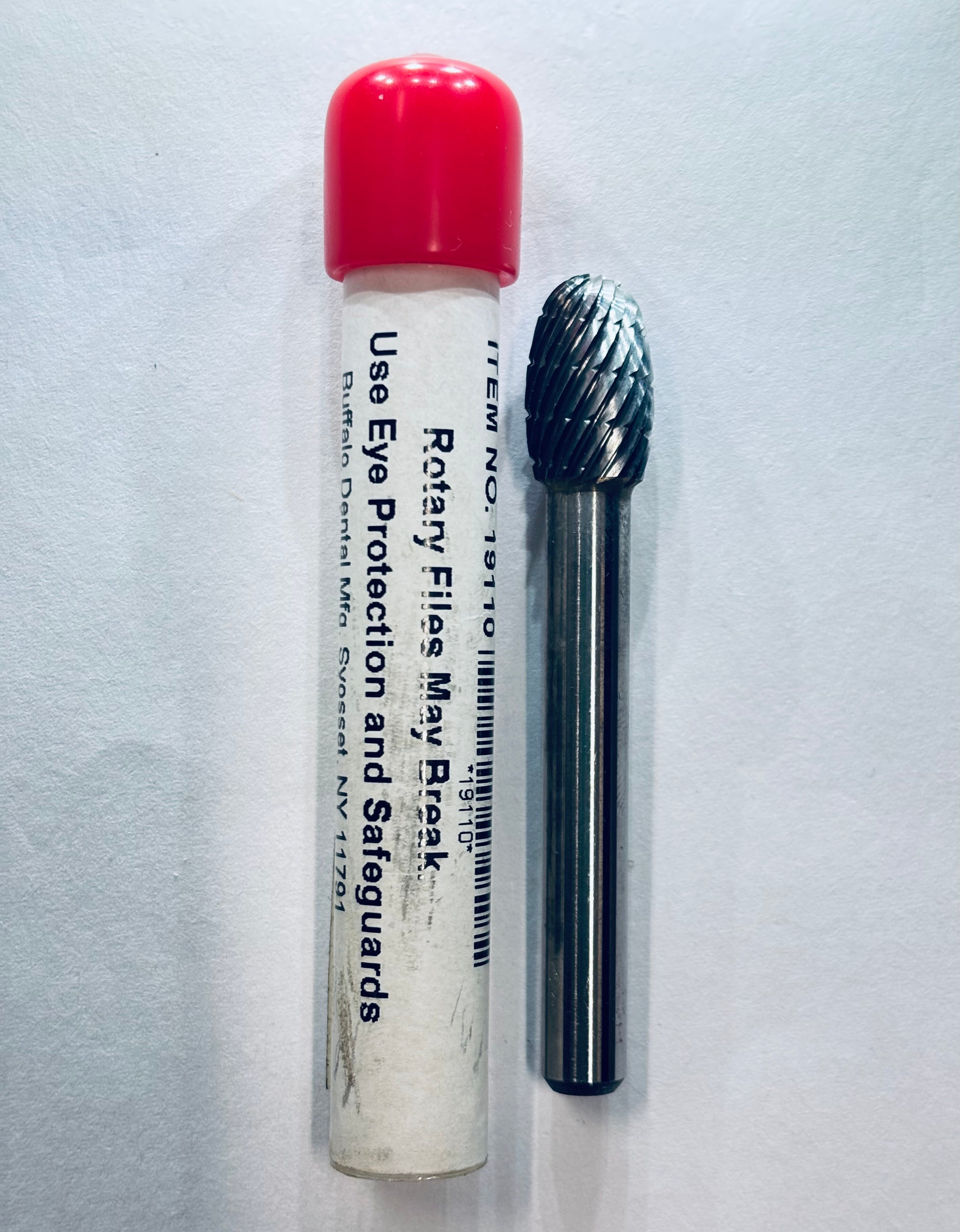 [BUFFALO] 3/8" LATHE BURS, DUAL CUT TUNGSTEN CARBIDE BUR   D 3/8,#19110CDM