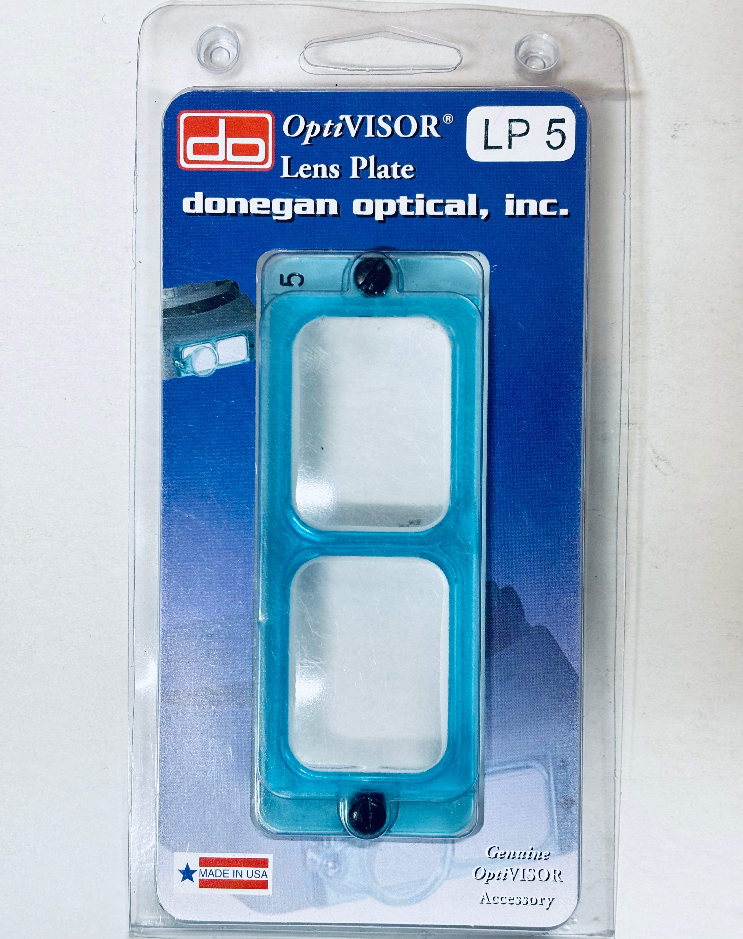 [Donegan] OptiVISOR Lens Plate ( LP 1, 2, 3, 4, 5, 10 )