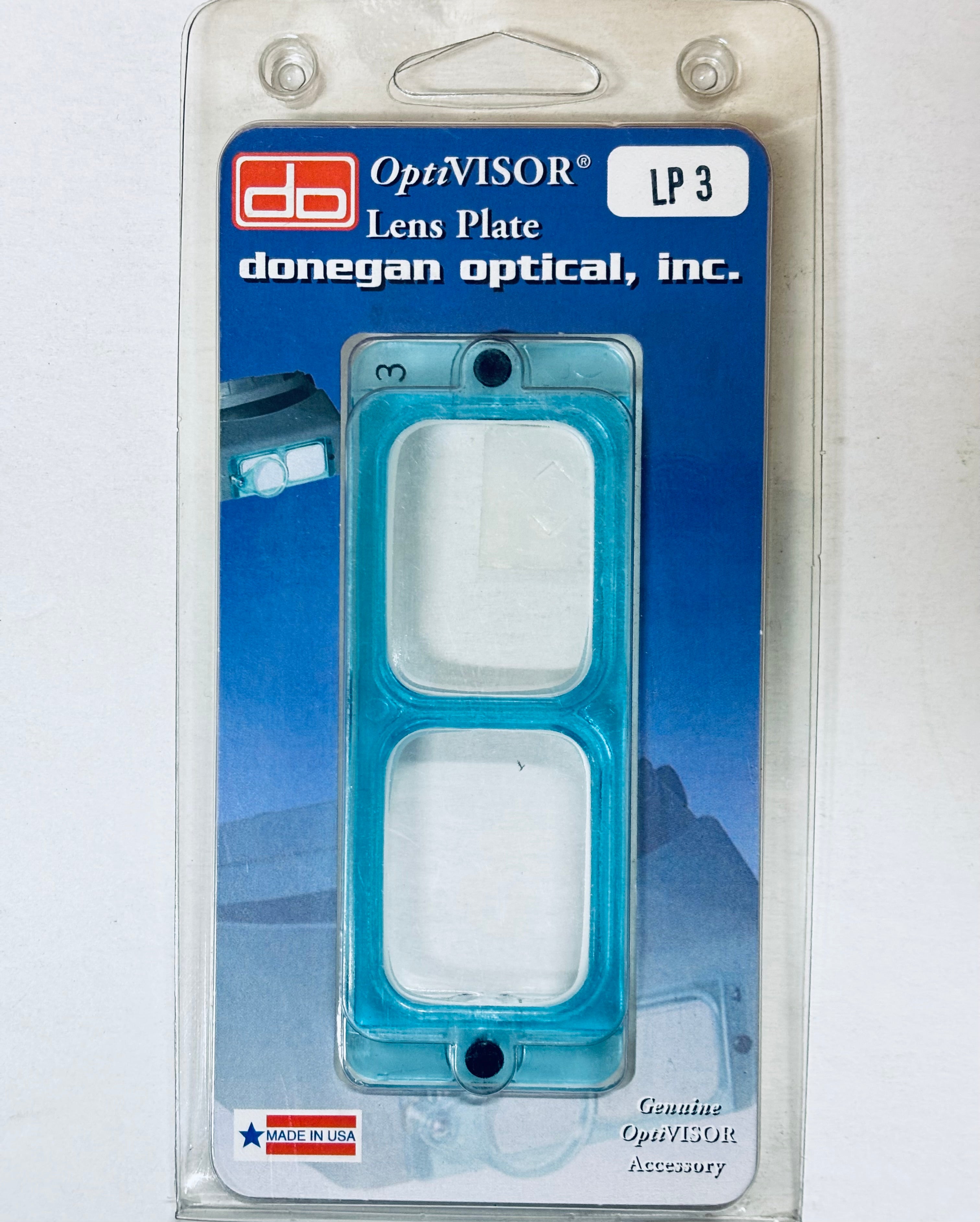 [Donegan] OptiVISOR Lens Plate ( LP 1, 2, 3, 4, 5, 10 )