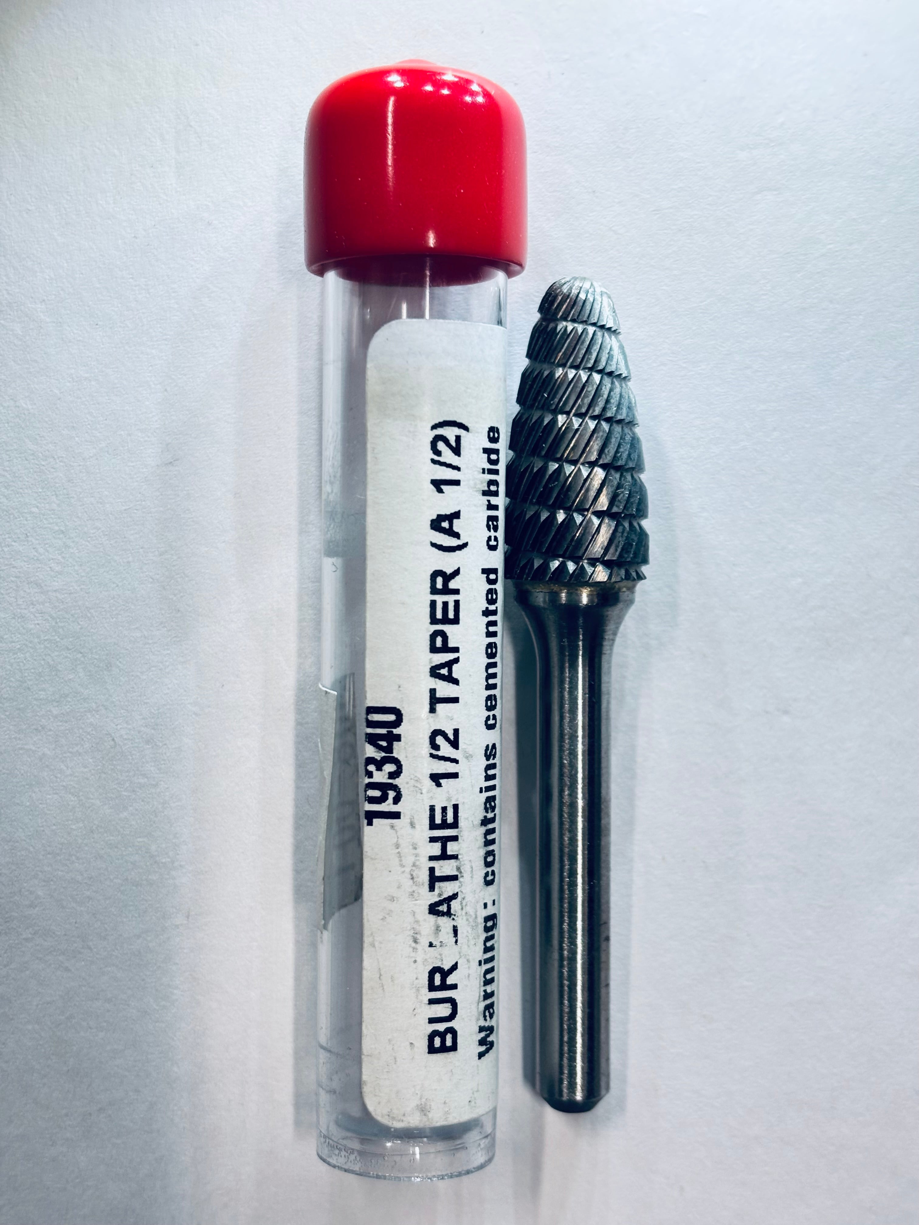 [KEYSTONE] 1/2 Lathe burs, dual cut tungsten carbide bur AI/2, #19340