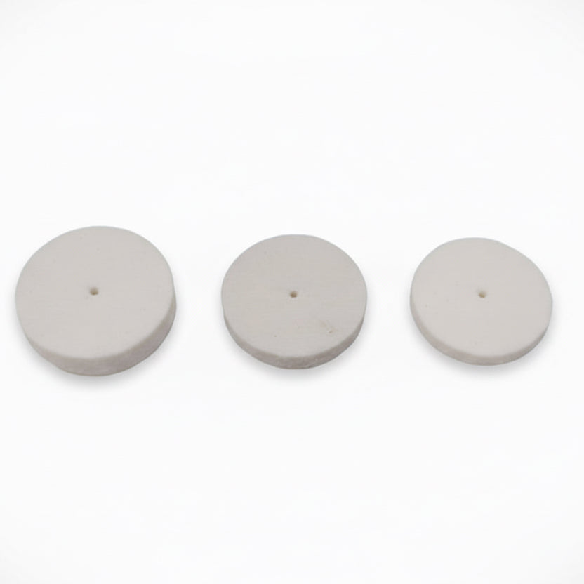 Keystone Felt Wheels - Medium, 100/pk