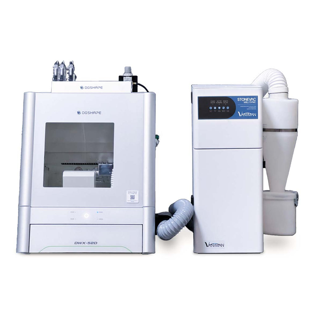 [Vaniman] StoneVac Mill Sync for CAD/CAM – 11060 (Dust Collectors Special Application) (22 CAM Link options)