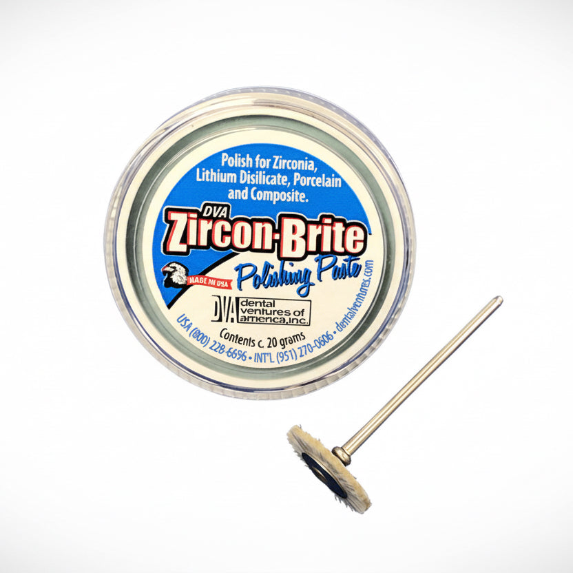 Zircon-Brite (20 gram jar + 10 brushes)