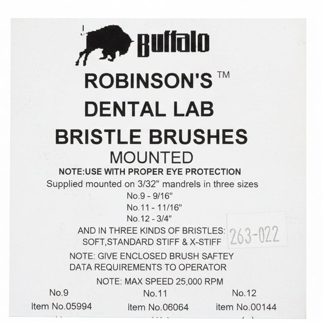 [Buffalo] Robinson's Brush #11 Soft(144 Ea) No.06064