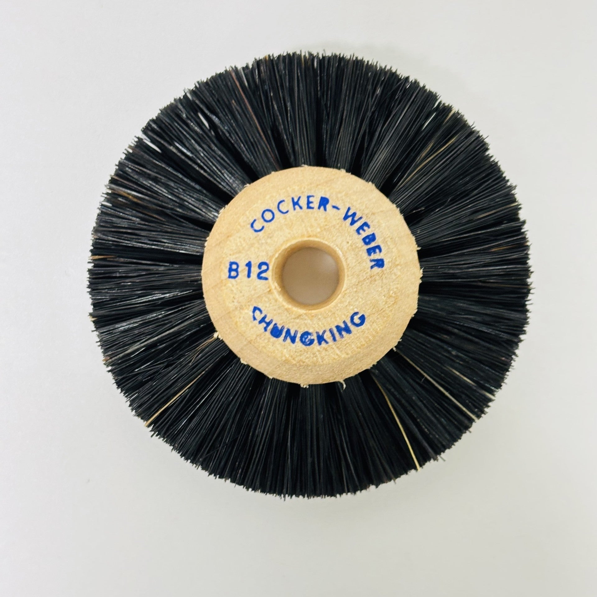 Keystone 829A Lathe Brush B12 Wood Hub #1170100 – 1-7/8" 2-Row Polishing Brush