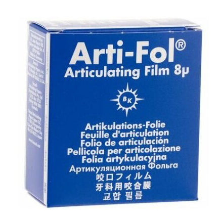 Arti-Fol Articulating Film 2-Sided 8-Microns 22 mm Blue