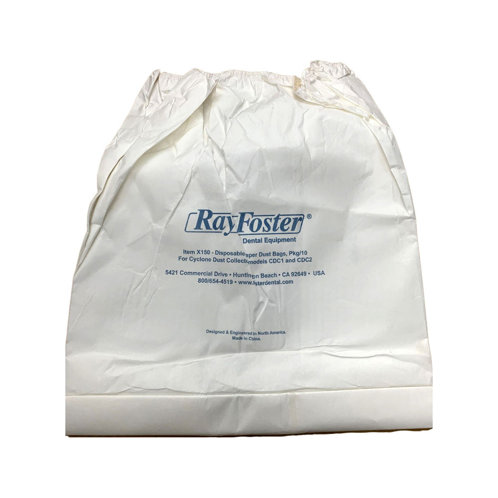 Ray Foster X150 Disposable Paper Dust Bags for Cyclone Dust Collector in 10 Pack