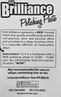 [BRILLIANCE] METAL POLISHING PASTE 40gm