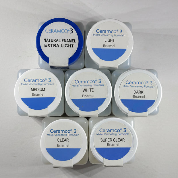 [Denstply Sirona] Ceramco 3 Natural Enamel & Enamel (Natural Enamel Extra Light) (Natural Enamel Clear) (Enamel Light) (Enamel Medium) (Enamel Dark) (Enamel White) (Enamel Clear) (Enamel Super Clear)